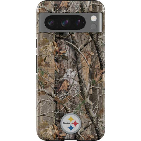 NFL Pittsburgh Steelers Realtree AP Camo Google Pixel 8 Pro Impact Case